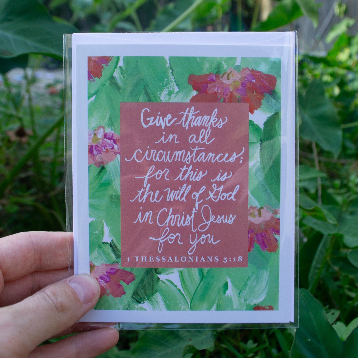 Gratitude In All Things Greeting Card