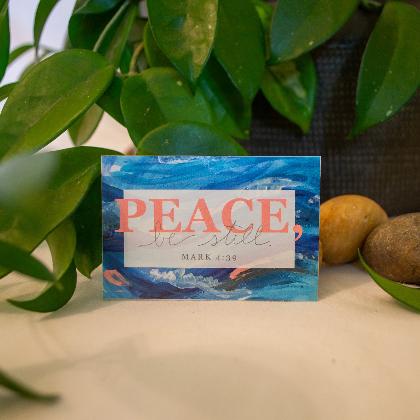 Peace Be Still Sticker