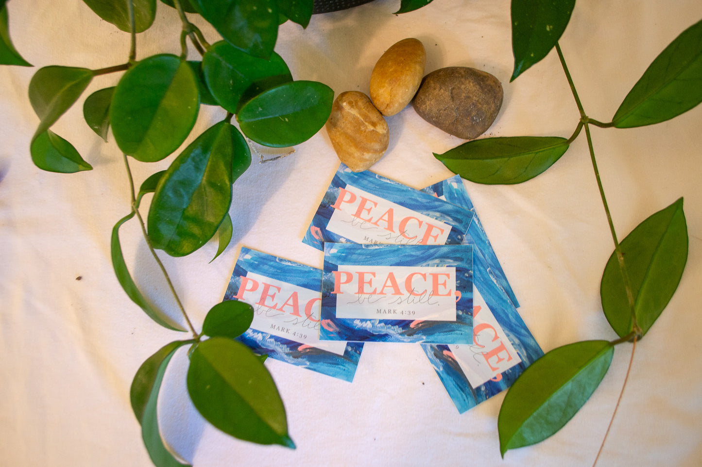 Peace Be Still Sticker
