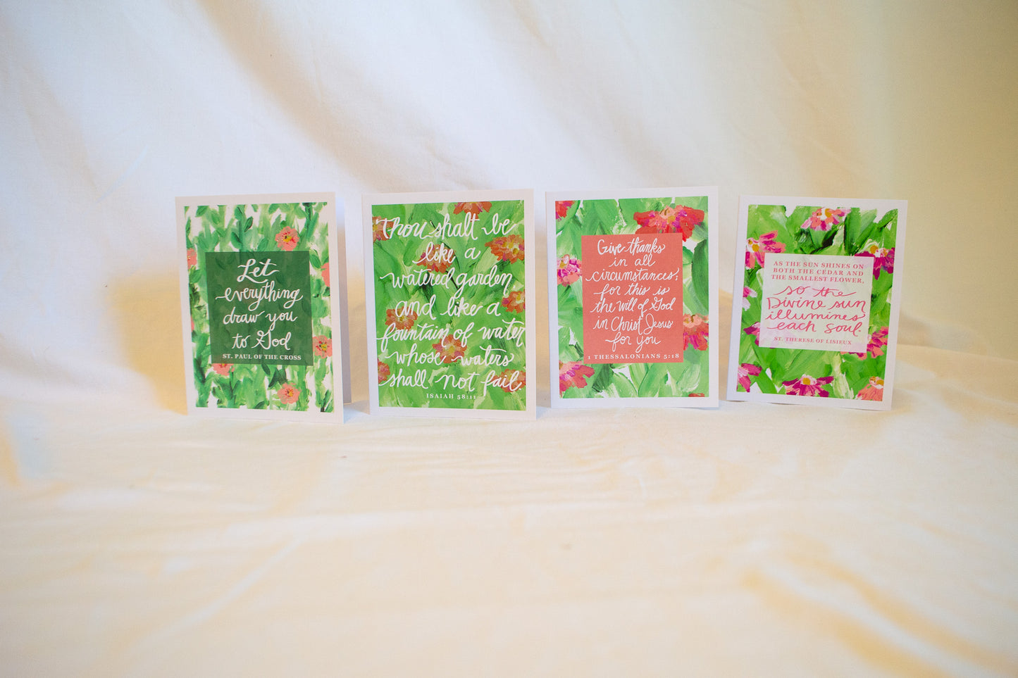 God is Everywhere Floral Stationary Set - Variety Pack