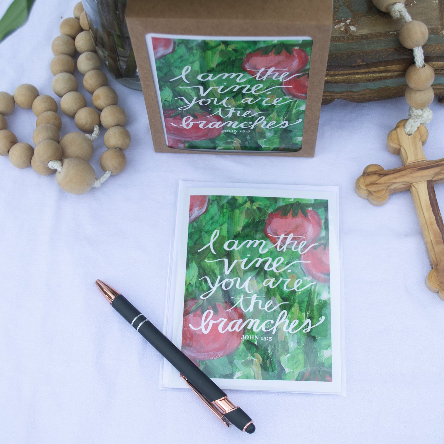 Fruitful Vine Greeting Card