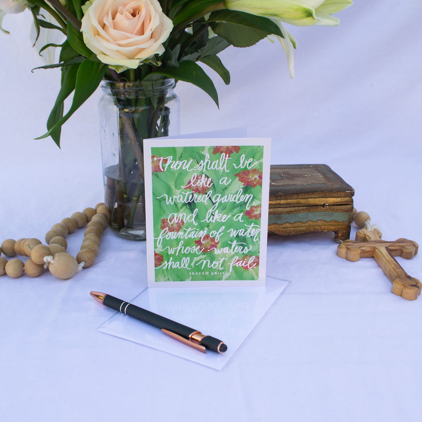 Well Watered Soul Greeting Card