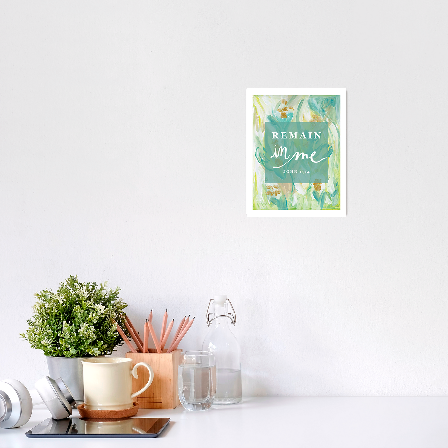 "Remain in Me" Art Print - Habitavit Art Co.