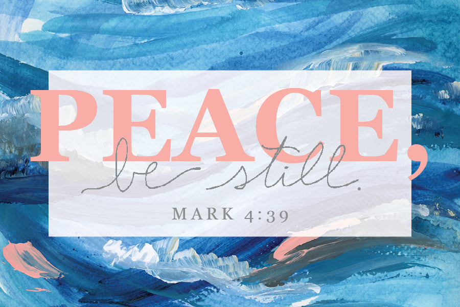 Peace Be Still Sticker