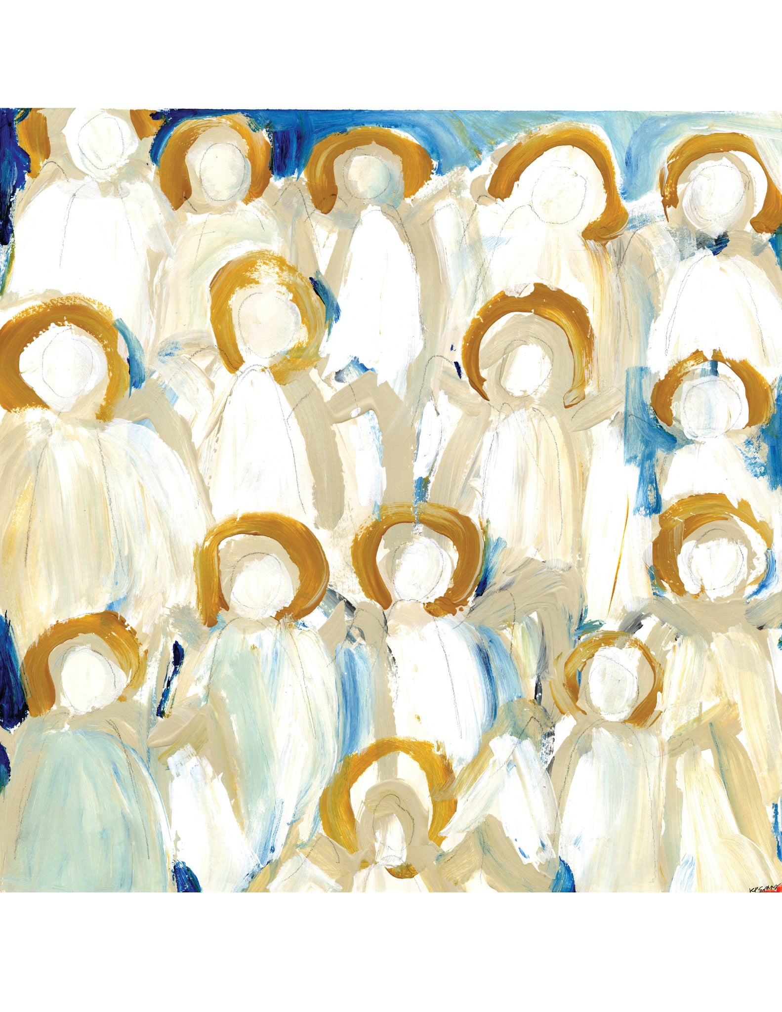 Choirs of Angels | Art Print - Habitavit Art Co.