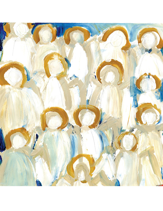 Choirs of Angels | Art Print - Habitavit Art Co.