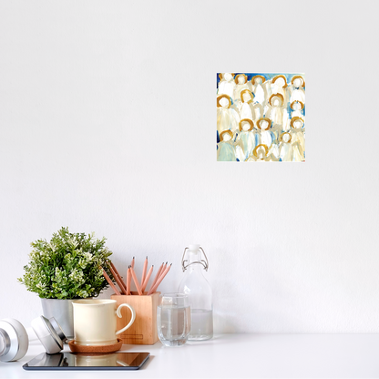 Choirs of Angels | Art Print - Habitavit Art Co.
