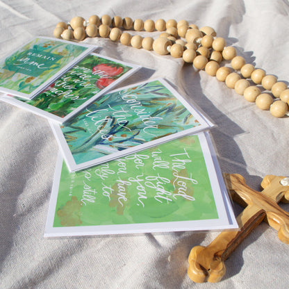 Recipere Stationery Variety Pack | Catholic Greeting Card Set (4.25×5.5") - Habitavit Art Co.