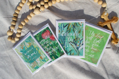 Recipere Stationery Variety Pack | Catholic Greeting Card Set (4.25×5.5") - Habitavit Art Co.