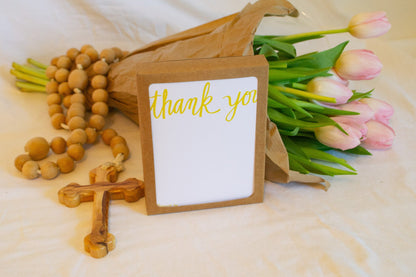 Little Saints Thank-You Notes | Kids Card Set (8 Cards + Envelopes) - Habitavit Art Co.