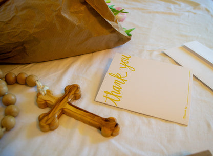 Little Saints Thank-You Notes | Kids Card Set (8 Cards + Envelopes) - Habitavit Art Co.