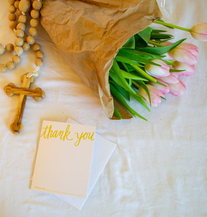 Little Saints Thank-You Notes | Kids Card Set (8 Cards + Envelopes) - Habitavit Art Co.