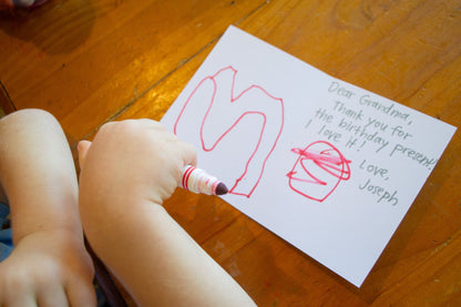 Little Saints Thank-You Notes | Kids Card Set (8 Cards + Envelopes) - Habitavit Art Co.