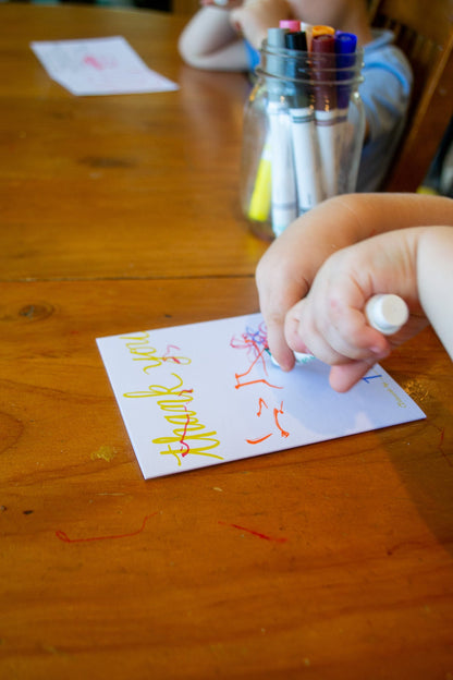 Little Saints Thank-You Notes | Kids Card Set (8 Cards + Envelopes) - Habitavit Art Co.