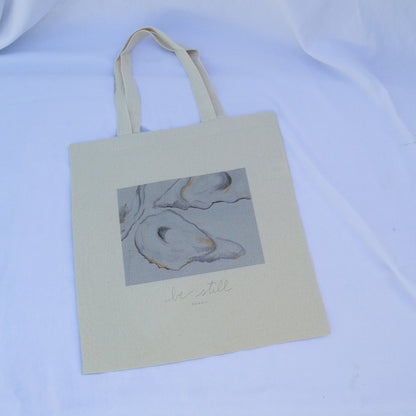 Be Still Tote Bag | Psalm 46:10 Inspired Catholic Canvas Tote - Habitavit Art Co.