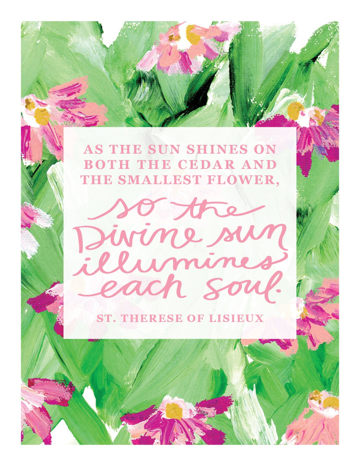 “Divine Rays” Catholic Greeting Card | Fine Art Print Stationery (4.25×5.5") - Habitavit Art Co.